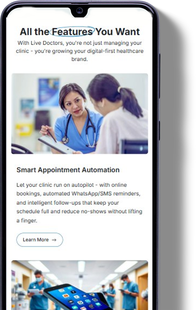 Live Doctors App
